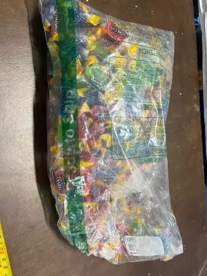 bag of jolly ranchers