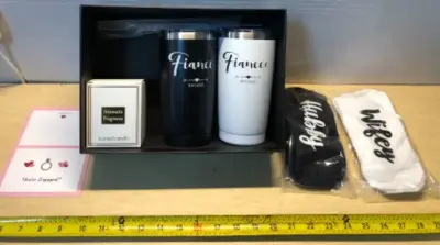 Engagement gift set