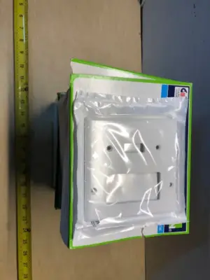 2 boxes of light switch and plug cover