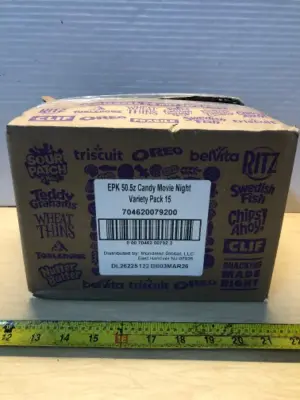 Movie night variety snack pack (opened)