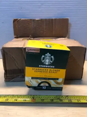 5 boxes Starbucks blonde espresso 10 aluminum capsules per box exp:08/15/2025
