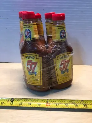 5 bottles Heinz 57 sauce 20oz each bottle
