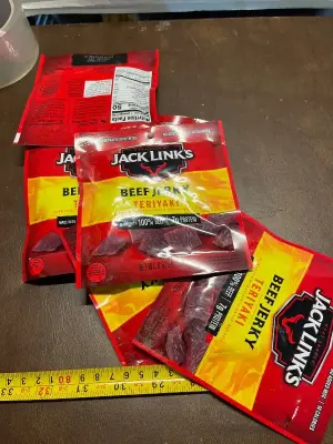 6ct beef jerky teriyaki