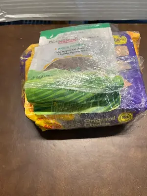 meow mix (opened) , pre+probiotic treats