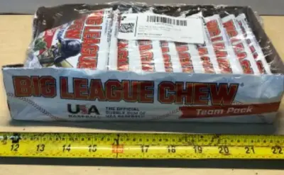 12 packs big league chew exp:11/13/2027