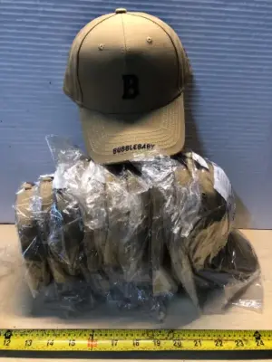 10 khaki bubblebaby hats one size
