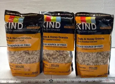 3pk Oats & Honey Granola exp:10/26
