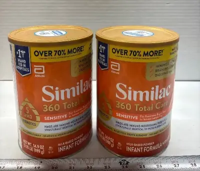 (2) Similac 360 total care exp:12/26