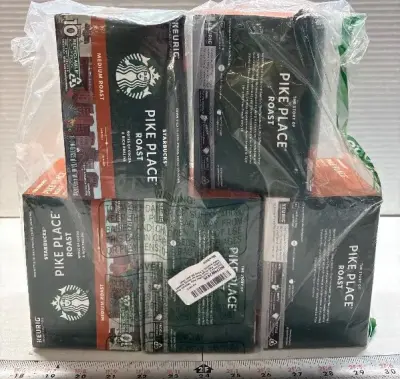 (5) 10pk pike place kcups exp:10/26