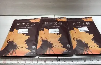 (3) 6.35oz Ryze Mushroom coffee