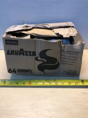 Box of Lavazza kcups (opened) exp:11/16/2026