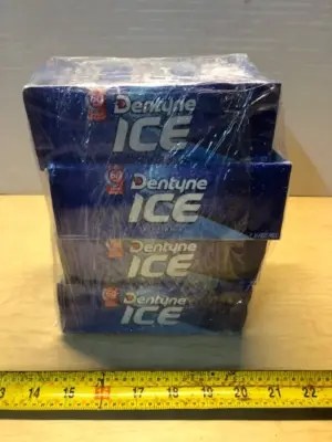 4 packages dentyne ice 9 packs each box