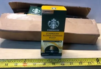 5 boxes Starbucks blonde aluminum capsules 10 capsules per box exp:2/5/26