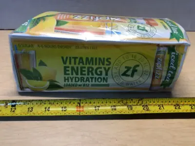 20 tubes zip fizz vitamins energy hydration exp:12/26