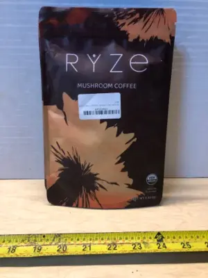 3 bags Ryse mushroom coffee 6oz each bag