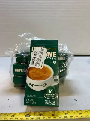 four count 10 pack intense, espresso pods 10/26