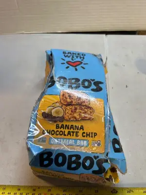 12 pack of banana chocolate chip oatmeal bar