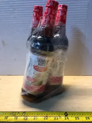 3 bottles 25oz each skinny mixes peppermint mocha