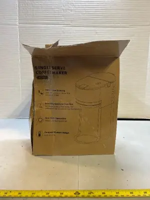 Single served coffee maker as is