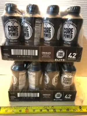 2 packages 12 bottles each package elite chocolate protein shake exp:1/26/27