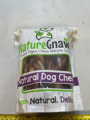 bag of natural dog chews