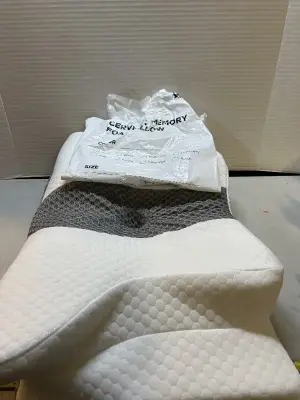 cervical memory foam pillow