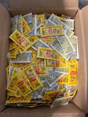 box of yellow mustard