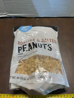 roasted & salted peanuts (taped)