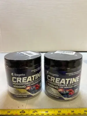 to count creatine monohydrate gummy’s in date