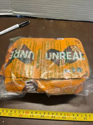 unreal protein bars (opened)