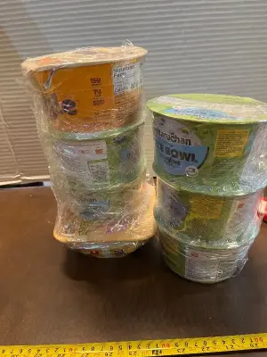 5ct rice bowls , 2ct noodles