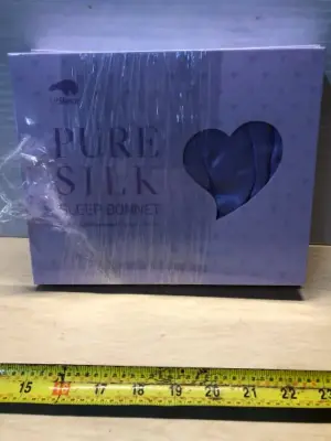 3 boxes pure silk purple sleep bonnet