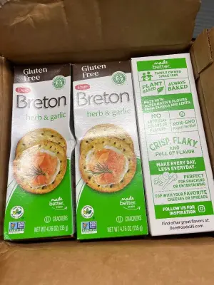 6ct breton crackers