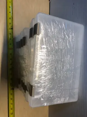 6 pack divided storage containers