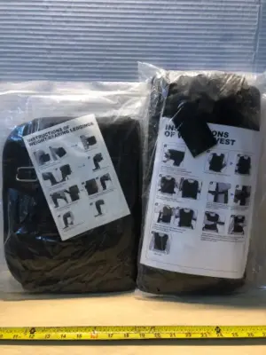 Weight bearing legging weight vest