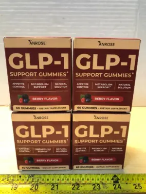 4 boxes GLP-1 60 gummies per box