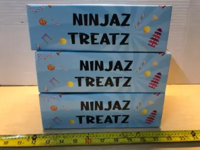 3 boxes Ninjaz treatz exp:9/26