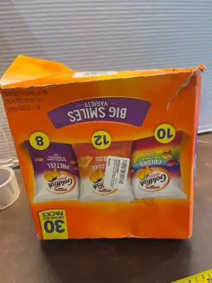 30pack variety pack goldfish (opened)