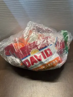 bag of sunflower seeds