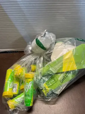 lots of chewable glucose supplement