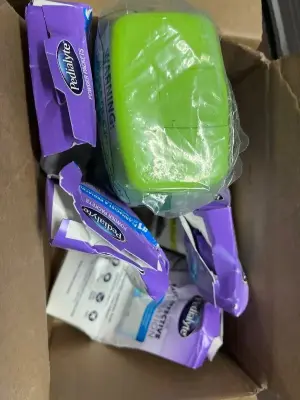 4ct Pedialyte powder packets, goober baby food oatmeal cereal