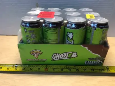 12 cans Ghost energy drink exp:4/26