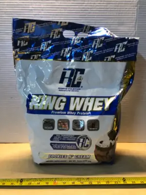 10LB cookies and cream whey powder exp:5/26