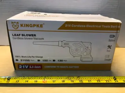 Cordless leaf blower / vacuum