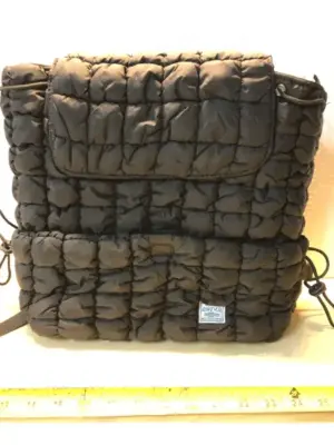 Black bubble backpack