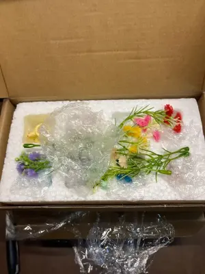 3ct artificial flowers magnet holders