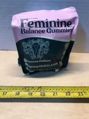 2 bags 90 gummies each feminine balance exp:5/27/27