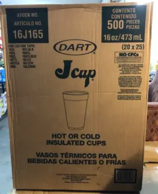 16oz insulated cups 500 count