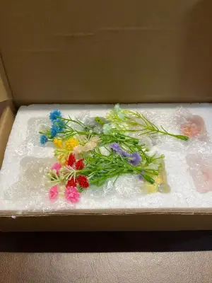 3ct artificial flowers with magnet holders