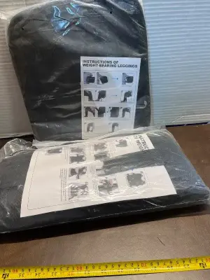 weight-bearing leggings , weight bearing vest